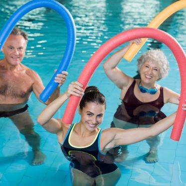 Teilnehmergruppe Aqua-Fitness